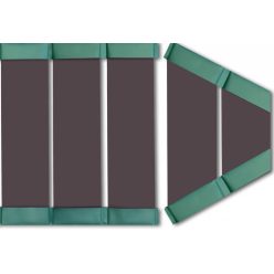 Lamella padló orr résszel KM-245 barna