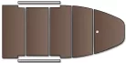Oldal merevítős fa padló KM-330DSL 264x94x1,2 cm