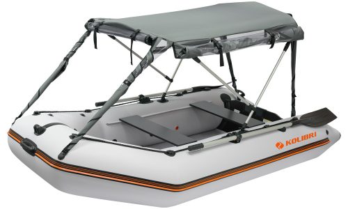 Kolibrizelt für Beiboot КМ-450DSL dunkelgrau