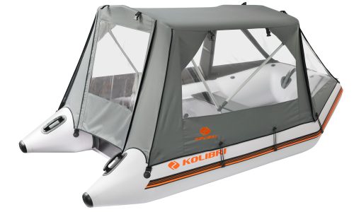 Kolibri-Zelt für Beiboot КМ-280 Geländemuster