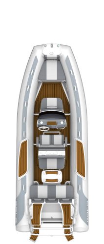 Gumicsónak Gala V-650-RIB