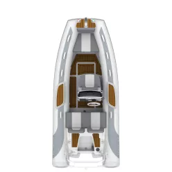 Gala V420 RIB felfújható hajó
