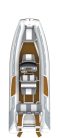 Gumicsónak Gala V-650-RIB