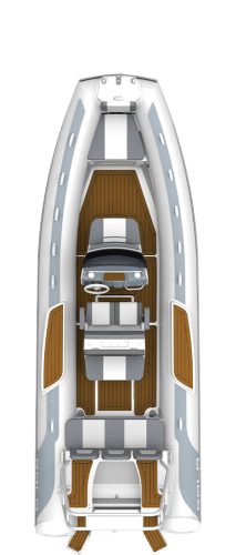 Gumicsónak Gala V-650-RIB