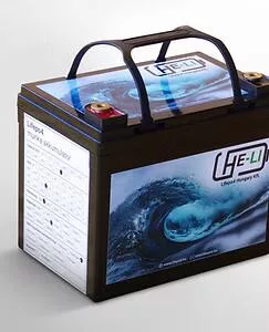 HE-LI 12V40AH T2 LiFePO4 akkumulátor 