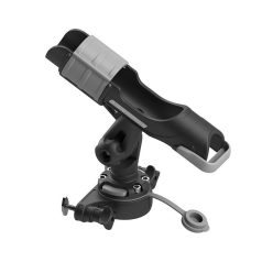   ANGELRUTE-HALTER + C-PROFIL-VERBINDUNGSBASIS MIT ZWEI KLEMMEN