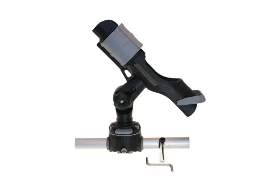 HORGÁSZBOT TARTÓ + CSŐRE SZERELHETŐ CSATLAKOZÓ Ø 22, 25 MM