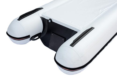 Kolibri KM-390C zöld felfújható kenu teljes merev könyvpadlóval