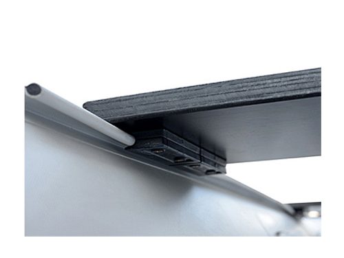 Kolibri KM-390C zöld felfújható kenu teljes merev könyvpadlóval