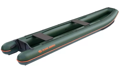 Kolibri KM-460C zöld felfújható kenu légpadlóval