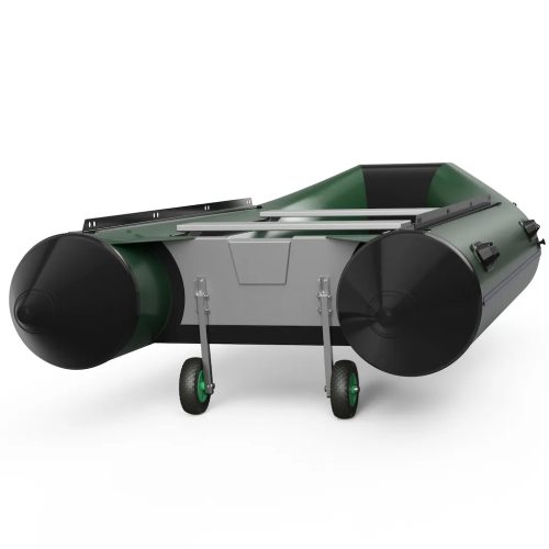 KOET200 Solides Transport-Hawk-Rad aus Edelstahl, Schwarz/Grün