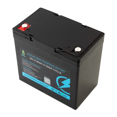 Elker LiFePO4-Akku 12V 50Ah
