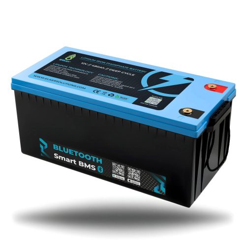 Elker LiFePO4-Akku 12V 480Ah mit Bluetooth