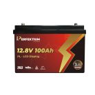 Perfektium PL lítium akkumulátor 12.8V 100Ah Smart BMS és LCD kijelzővel