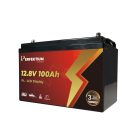 Perfektium PL lítium akkumulátor 12.8V 100Ah Smart BMS és LCD kijelzővel