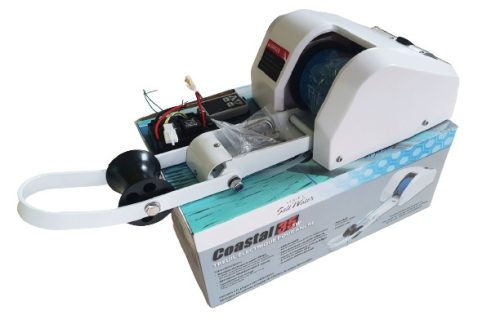 Elektromos horgonycsörlő, 12 V távirányítóval fehér