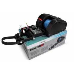 Elektromos horgonycsörlő, 12 V távirányítóval fekete