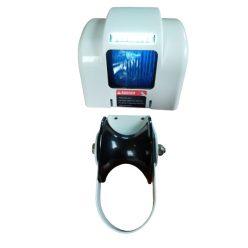   Elektromos horgonycsörlő, 12 V távirányítóval ledvilágítással fekete