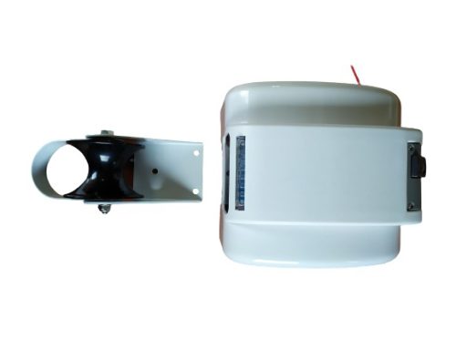 Elektromos horgonycsörlő, 12 V távirányítóval ledvilágítással fekete