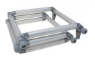 ALUMINIUMLEITER-KIT MIT ANSCHLÜSSEN, ROHRDURCHMESSER: Ø 32 MM FL032