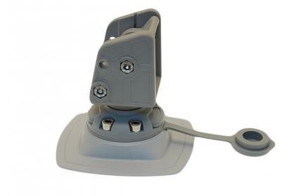 HORGONY RÖGZÍTŐ CSAVARRAL + RAGASZTHATÓ CSATLAKOZÓ TALP FELFÚJHATÓ CSÓNAKRA 110X110 MM ALP002