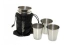 GLAS-SET 6 STÜCK EDELSTAHL GL221