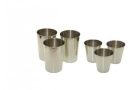 GLAS-SET 6 STÜCK EDELSTAHL GL221
