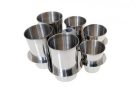 BECHERHALTER 6 STÜCK EDELSTAHL CH221