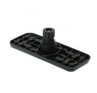 RADARPLATTFORM VERSTELLBARE VERSION MIT SCHRAUBE 164X68 MM SST223