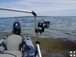 Radartartó platform állítható kivitel csavarral 